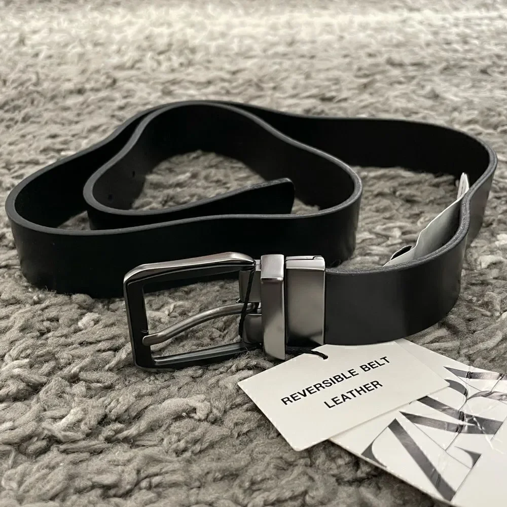 NWT Zara Reversible Men’s Leather Belt